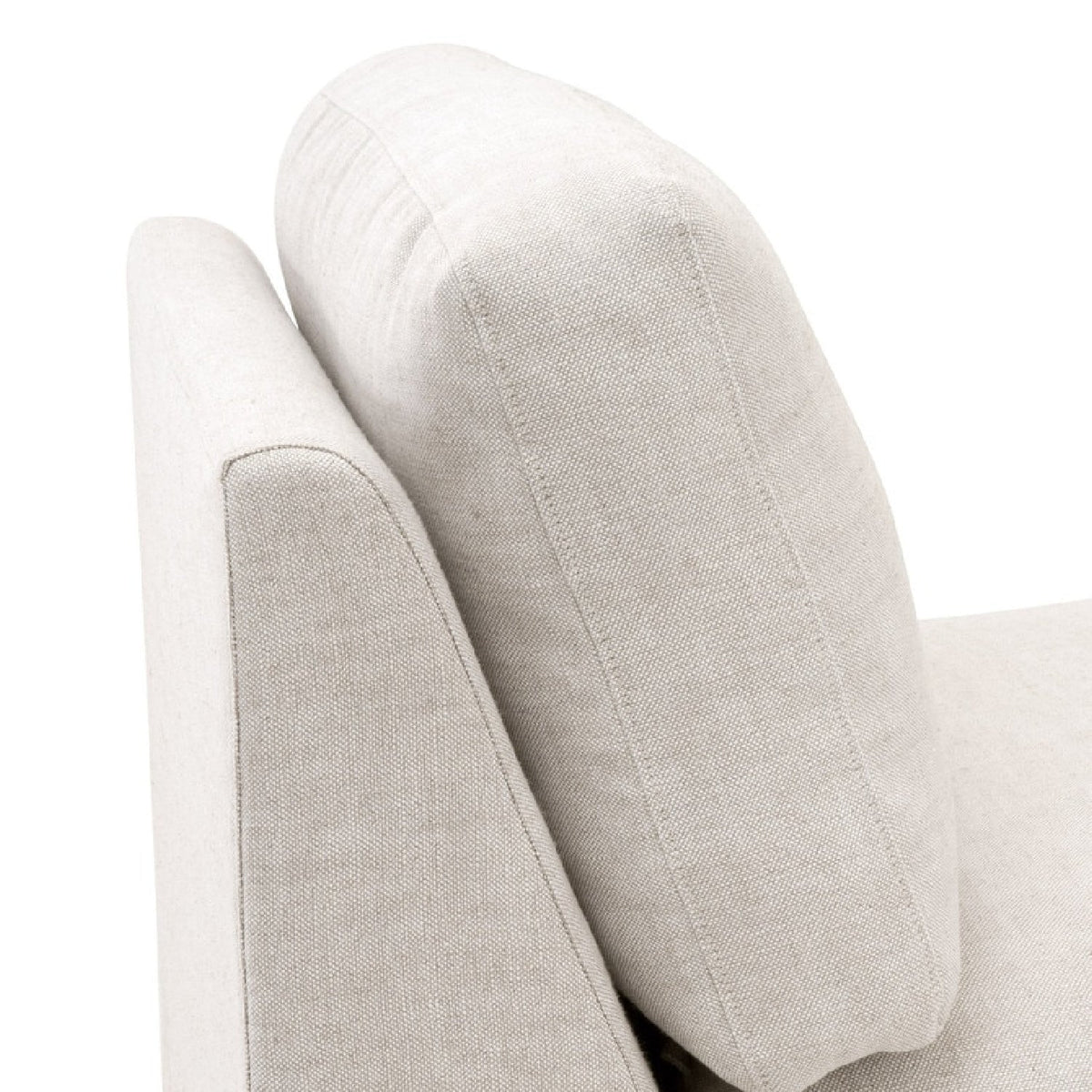Modern European furniture - Cream Skirted Modular Accent Chair - www.oroa.com