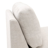 Modern European furniture - Cream Skirted Modular Accent Chair - www.oroa.com