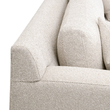 Modern European furniture - Linen Upholstered Sofa - www.oroa.com