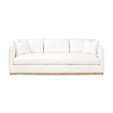 Modern European furniture - White Fabric Sofa - www.oroa.com