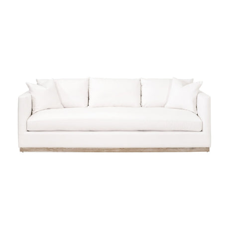 Modern European furniture - White Fabric Sofa - www.oroa.com