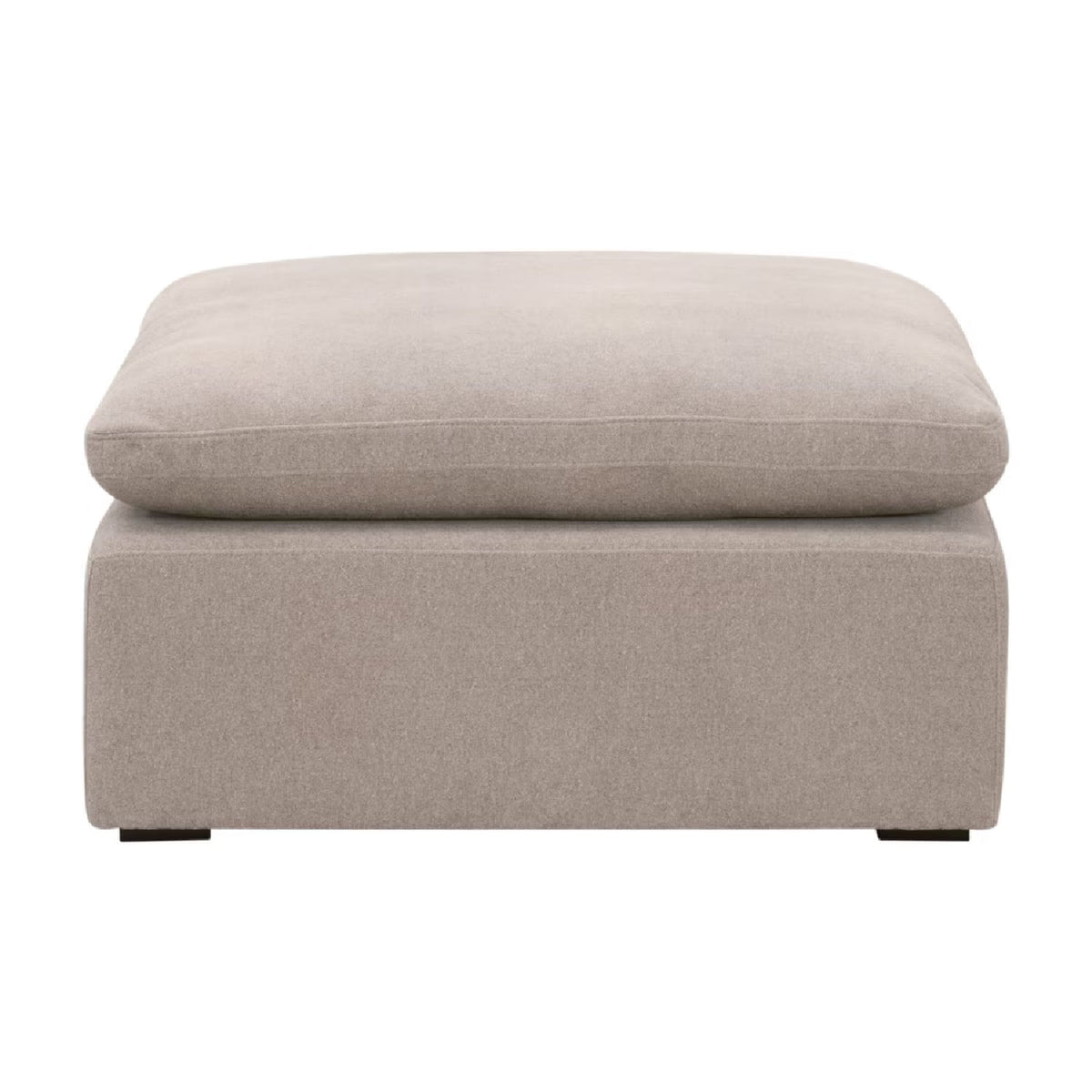 Modern European furniture - Square Cushioned Modular Ottoman - www.oroa.com