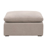 Modern European furniture - Square Cushioned Modular Ottoman - www.oroa.com
