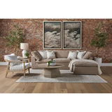 Modern European furniture - Square Cushioned Modular Ottoman - www.oroa.com