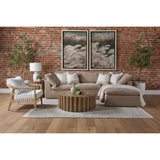 Modern European furniture - Square Cushioned Modular Ottoman - www.oroa.com