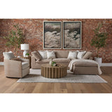 Modern European furniture - Square Cushioned Modular Ottoman - www.oroa.com