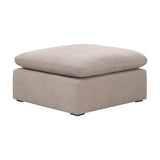 Modern European furniture - Square Cushioned Modular Ottoman - www.oroa.com