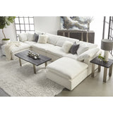 Modern European furniture - Square Cushioned Modular Ottoman - www.oroa.com