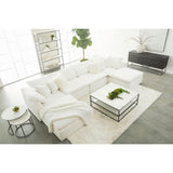 Modern European furniture - Square Cushioned Modular Ottoman - www.oroa.com