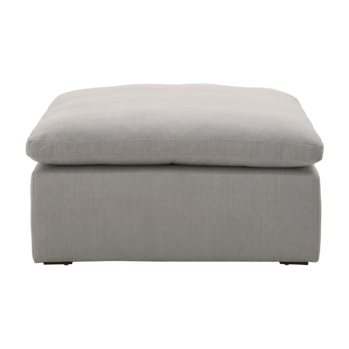 Modern European furniture - Square Cushioned Modular Ottoman - www.oroa.com
