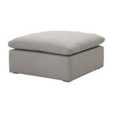 Modern European furniture - Square Cushioned Modular Ottoman - www.oroa.com