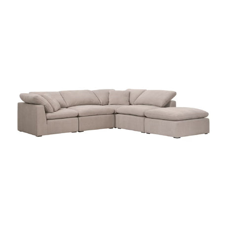 Modern European furniture - Cushioned Modular Sofa Chair - www.oroa.com