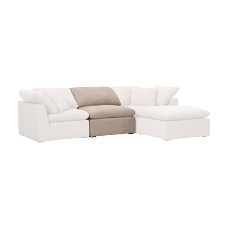 Modern European furniture - Cushioned Modular Sofa Chair - www.oroa.com
