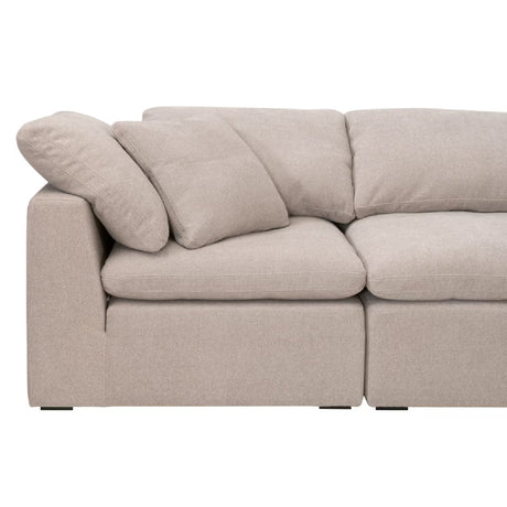 Modern European furniture - Cushioned Modular Sofa Chair - www.oroa.com