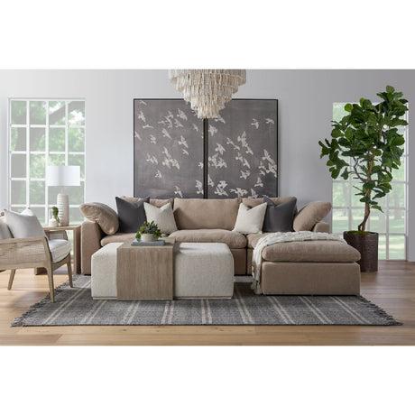 Modern European furniture - Cushioned Modular Sofa Chair - www.oroa.com