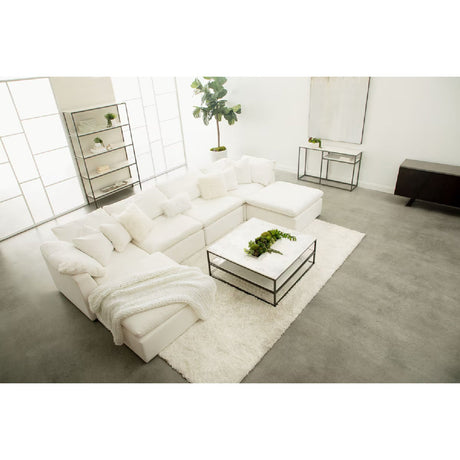 Modern European furniture - Cushioned Modular Sofa Chair - www.oroa.com