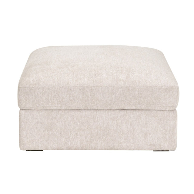 Modern European furniture - Cream Modular Storage Ottoman - www.oroa.com