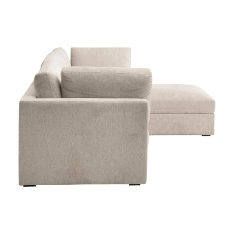 Modern European furniture - Cream Modular Storage Ottoman - www.oroa.com
