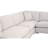 Gray Modular 2-Seater Sofa | Living Essentials Clara