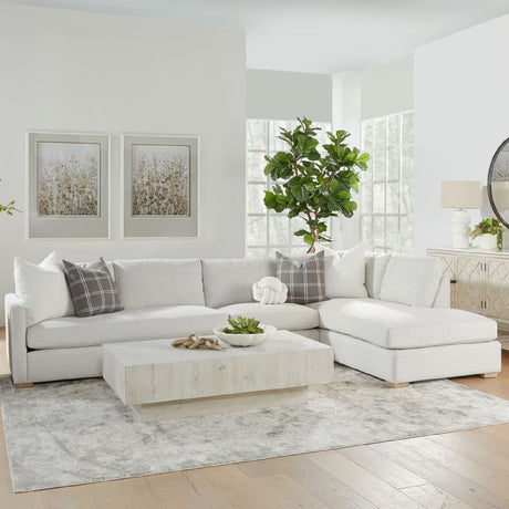Gray Modular 2-Seater Sofa | Living Essentials Clara