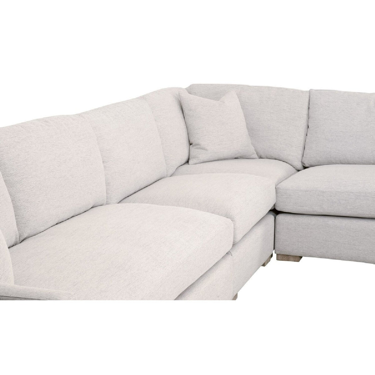 Gray Modular 2-Seater Sofa | Living Essentials Clara