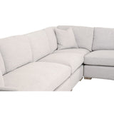 Gray Modular 2-Seater Sofa | Living Essentials Clara