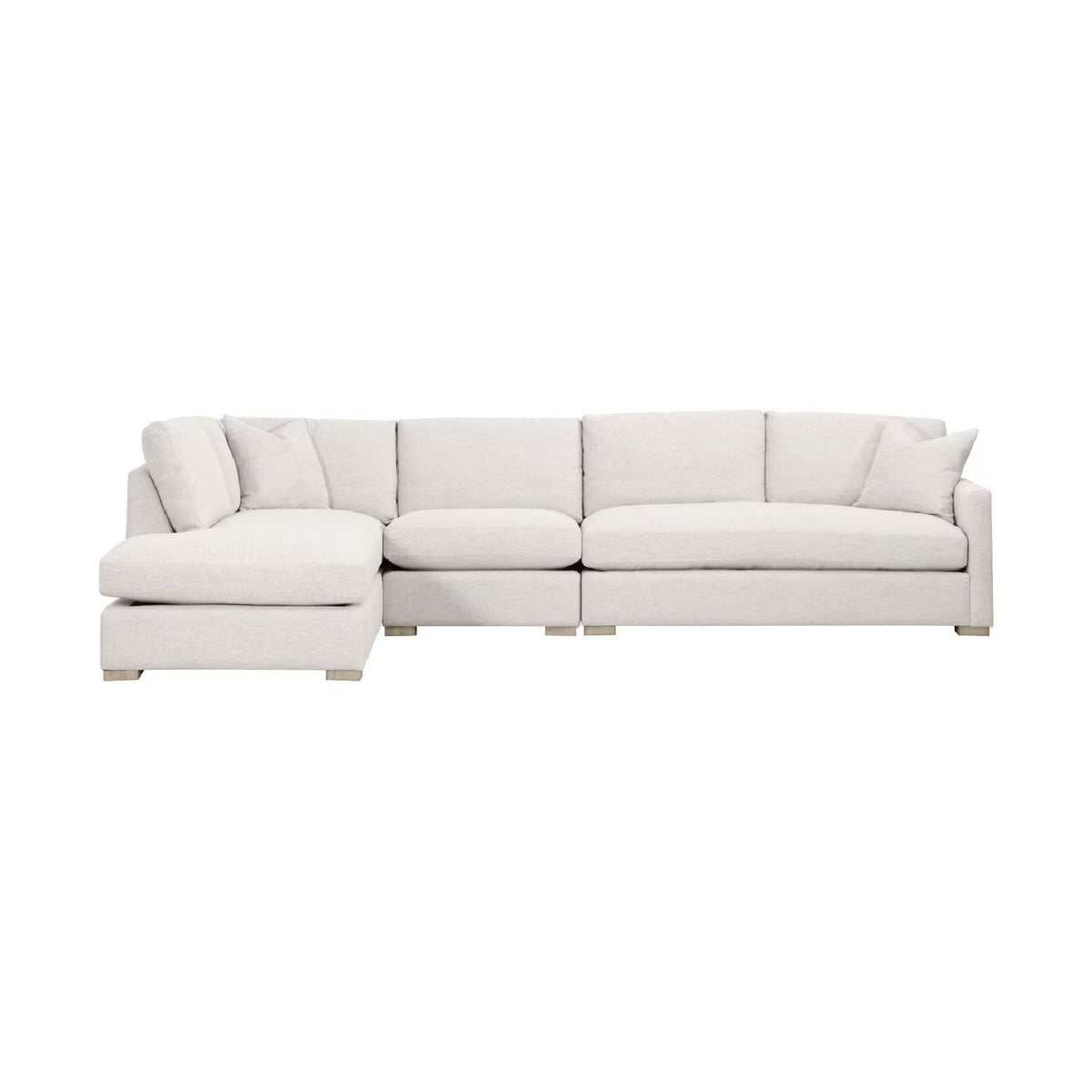 Gray Modular 2-Seater Sofa | Living Essentials Clara