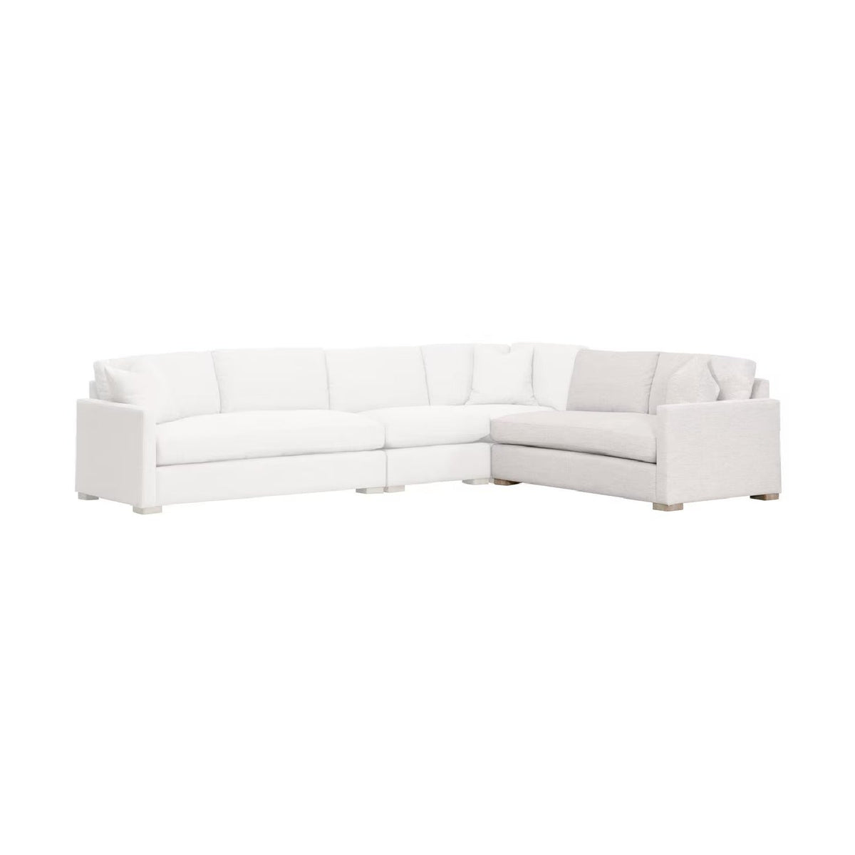Gray Modular 2-Seater Sofa | Living Essentials Clara