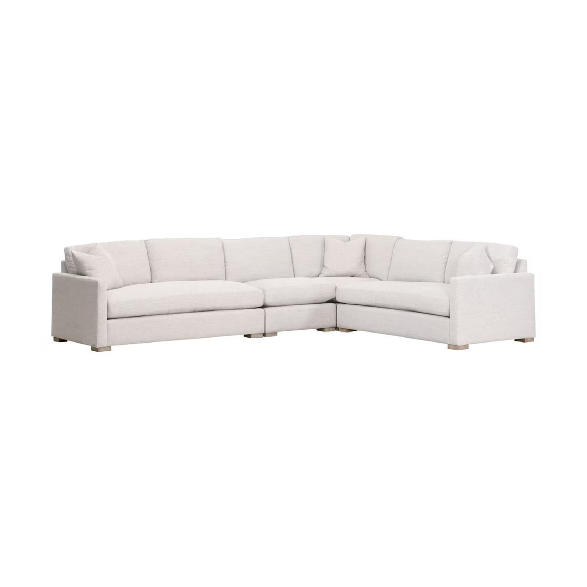 Gray Modular 2-Seater Sofa | Living Essentials Clara