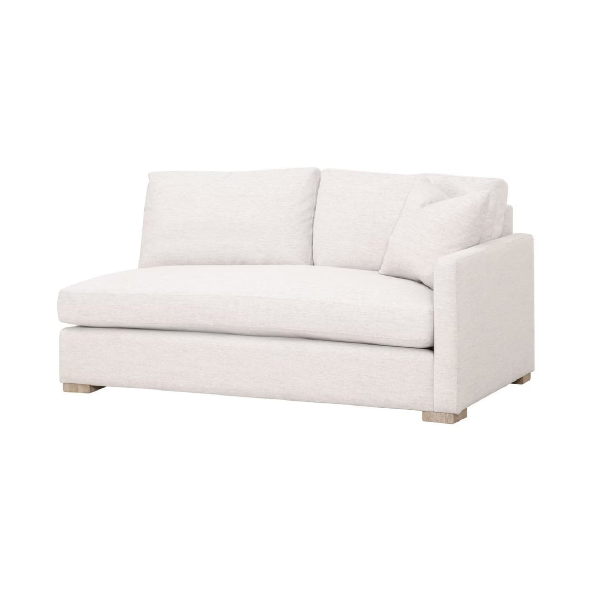 Gray Modular 2-Seater Sofa | Living Essentials Clara