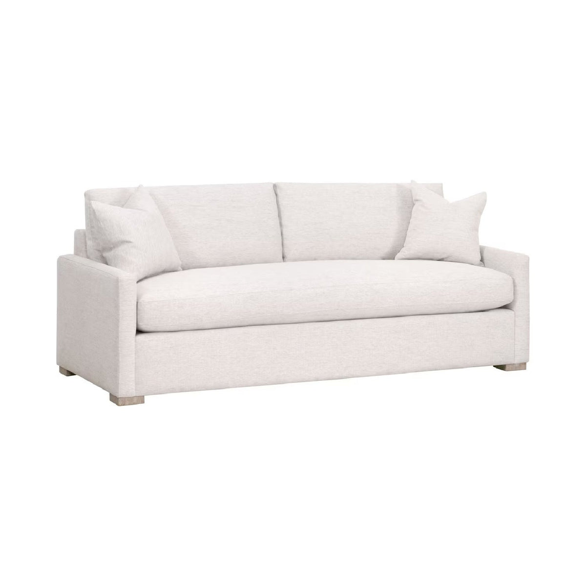 Modern European furniture - Gray Slim-Armed Queen Sleeper Sofa - www.oroa.com