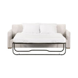 Modern European furniture - Gray Slim-Armed Queen Sleeper Sofa - www.oroa.com
