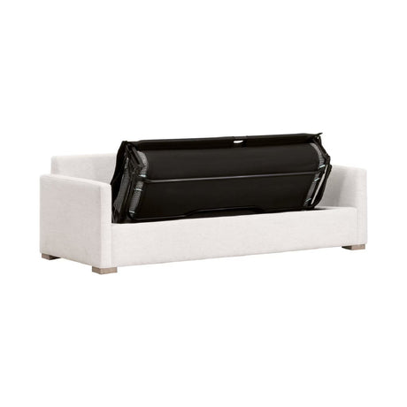 Modern European furniture - Gray Slim-Armed Queen Sleeper Sofa - www.oroa.com