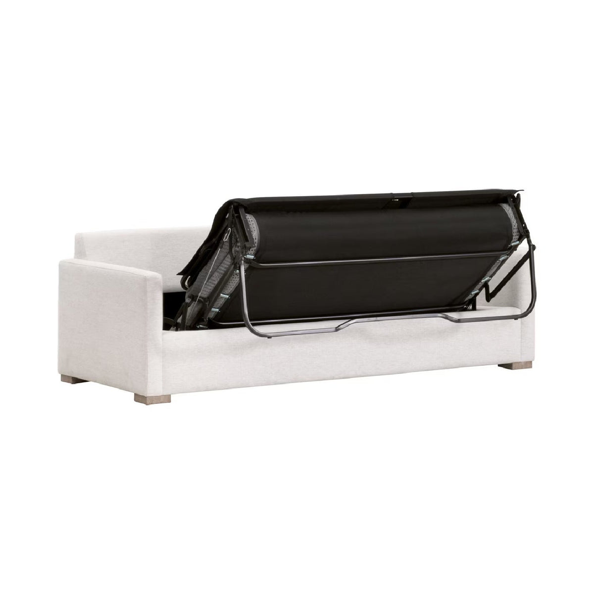 Modern European furniture - Gray Slim-Armed Queen Sleeper Sofa - www.oroa.com