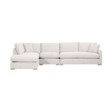 Gray Modular Chaise Lounge | Living Essentials Clara