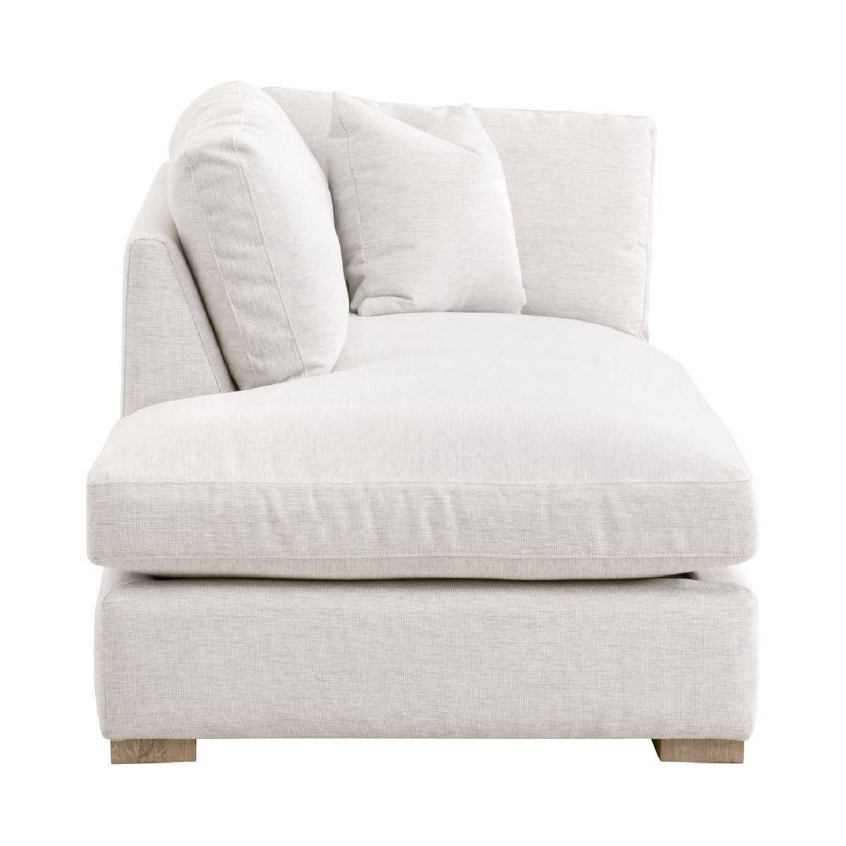 Gray Modular Chaise Lounge | Living Essentials Clara