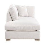 Gray Modular Chaise Lounge | Living Essentials Clara