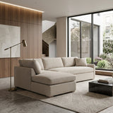 Modern European furniture - Boucle Queen Sleeper Sofa - www.oroa.com