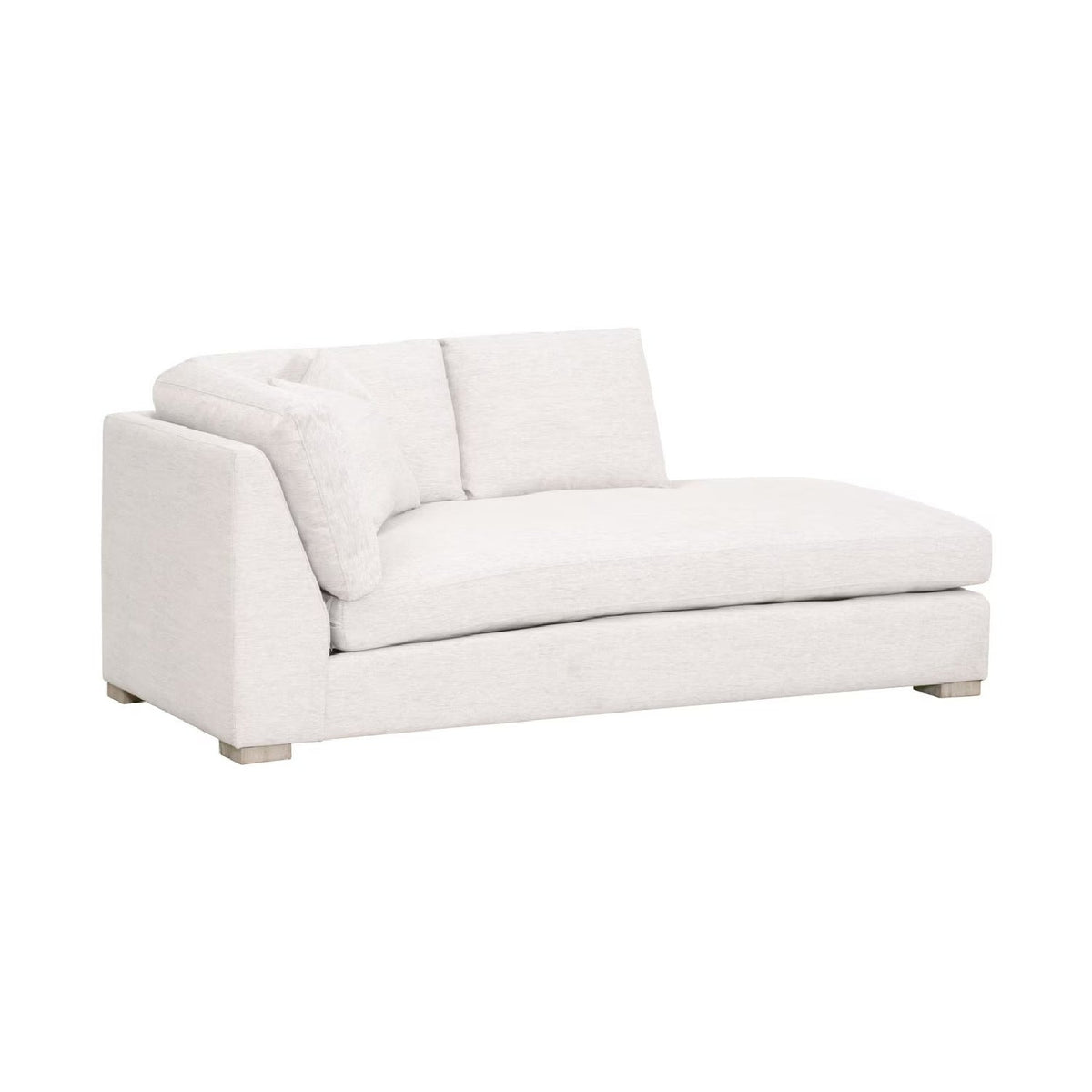 Gray Modular Chaise Lounge | Living Essentials Clara