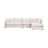 Gray Modular Chaise Lounge | Living Essentials Clara