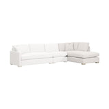 Gray Modular Chaise Lounge | Living Essentials Clara