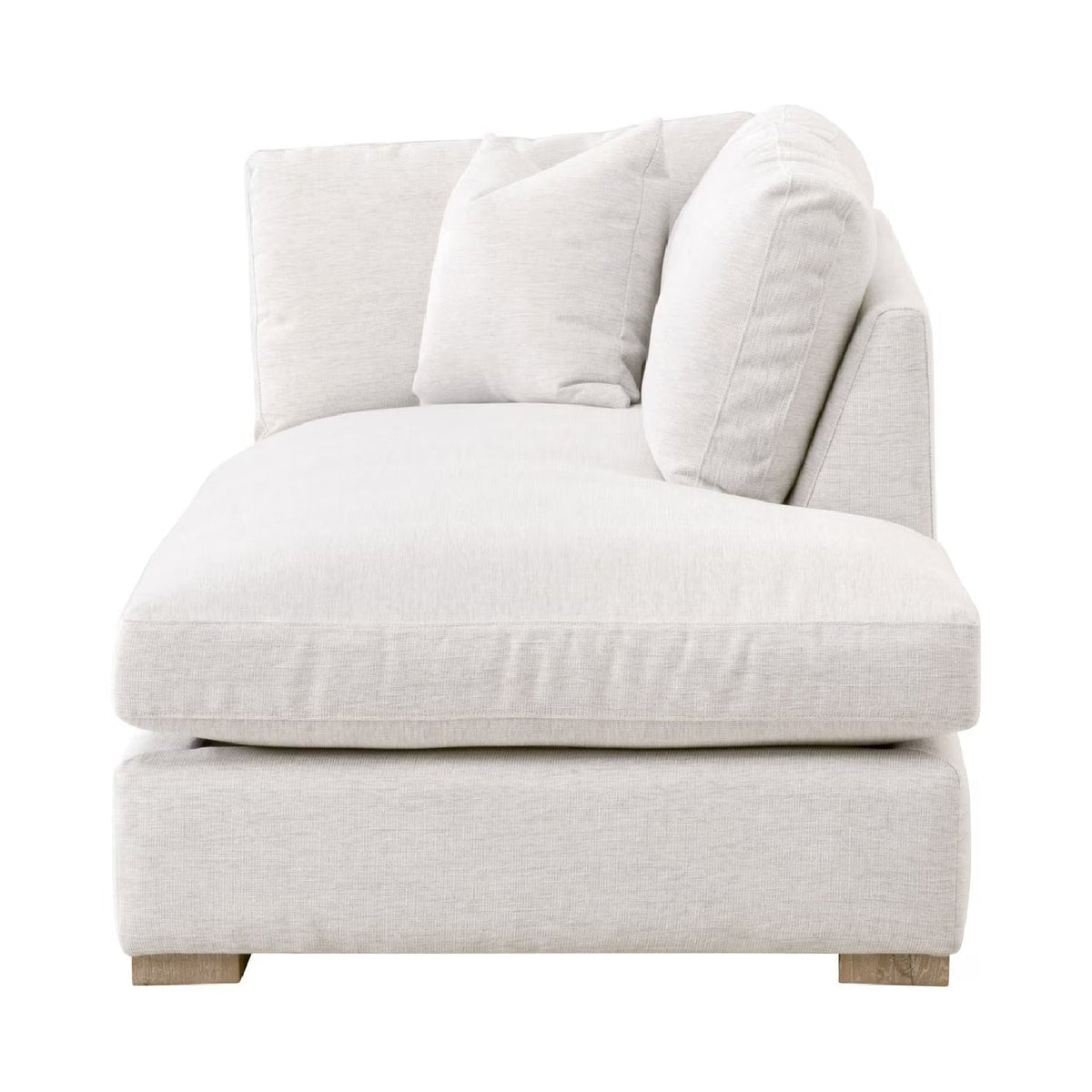 Gray Modular Chaise Lounge | Living Essentials Clara