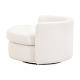 Round Petite Swivel Sofa | Living Essentials Lourne