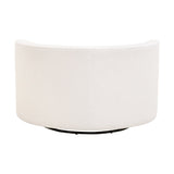 Round Petite Swivel Sofa | Living Essentials Lourne