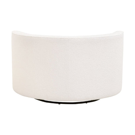 Round Petite Swivel Sofa | Living Essentials Lourne