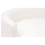 Round Petite Swivel Sofa | Living Essentials Lourne