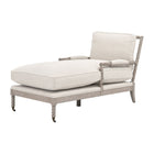 Gray Oak Chaise Lounge | Living Essentials Rouleau