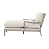 Gray Oak Chaise Lounge | Living Essentials Rouleau