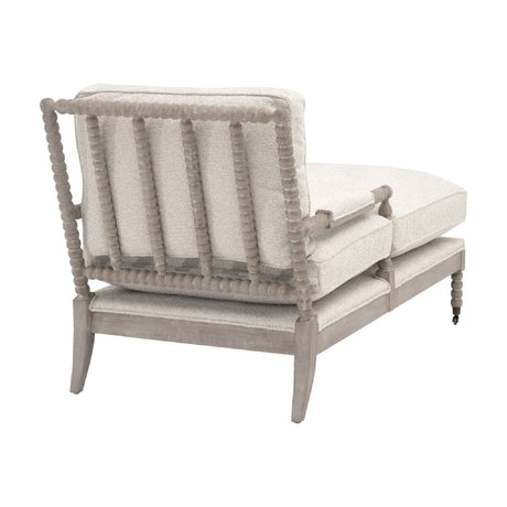 Gray Oak Chaise Lounge | Living Essentials Rouleau