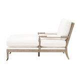 Gray Oak Chaise Lounge | Living Essentials Rouleau